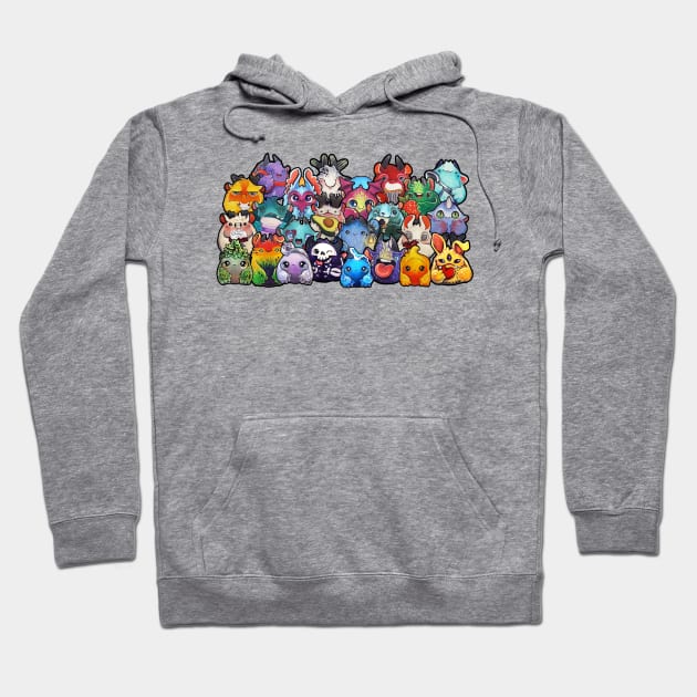 Puff Collage Hoodie by BiancaRomanStumpff